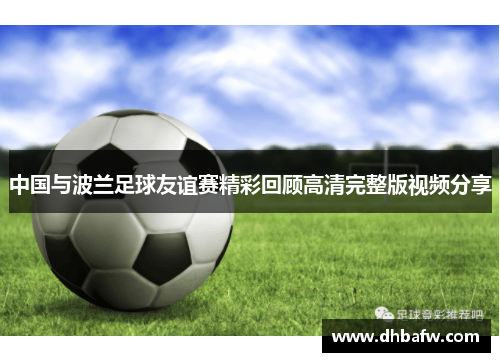 中国与波兰足球友谊赛精彩回顾高清完整版视频分享